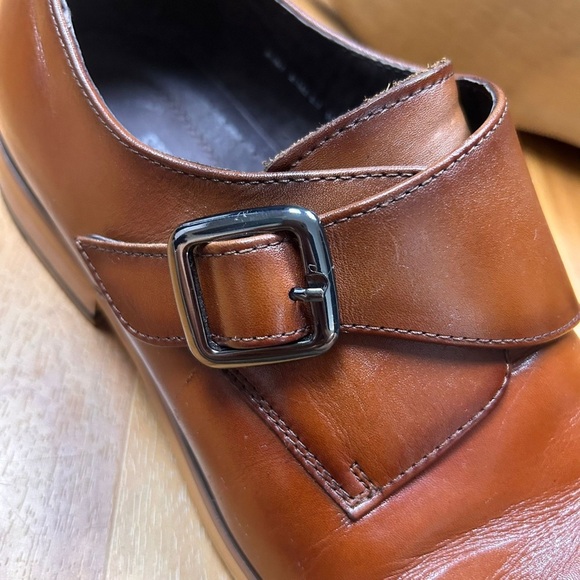 Stacy Adams Men’s Tan and Black Loafers Leather Size 11M - Picture 7 of 10